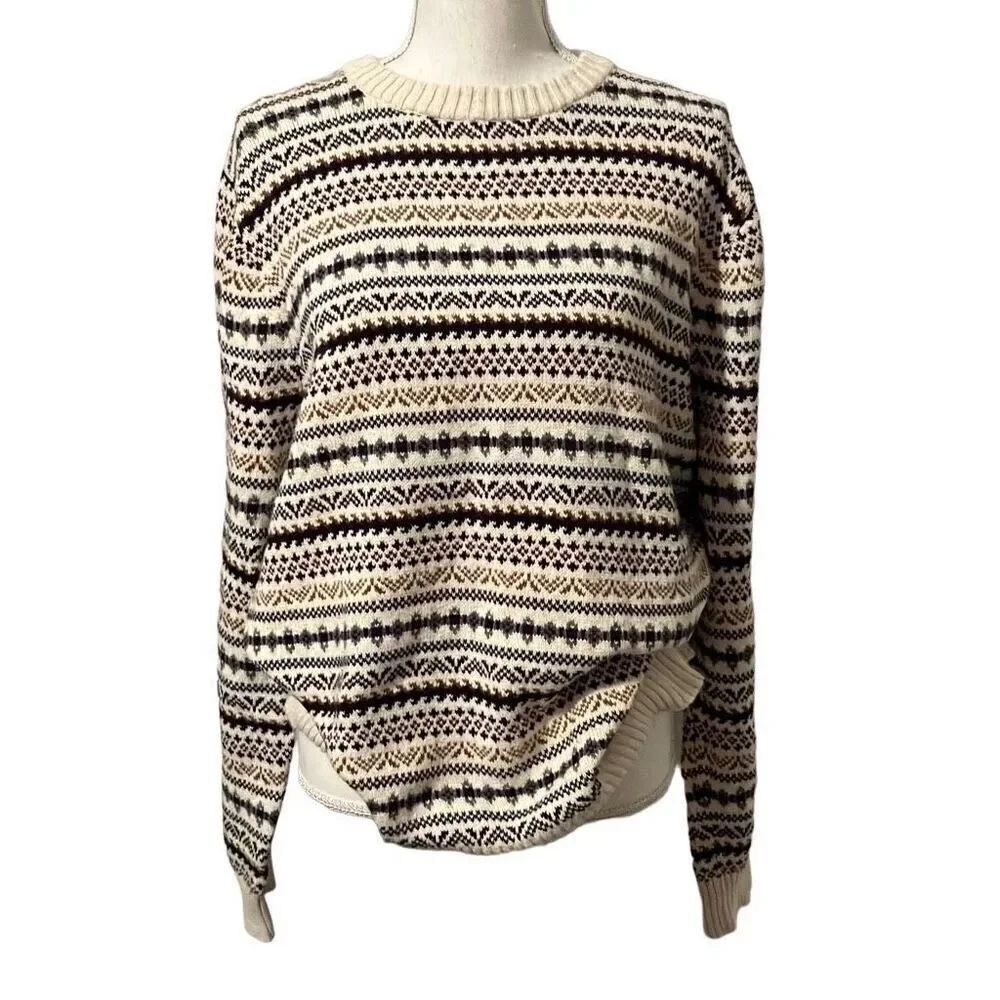 Croft & Barrow Grandpa Oversized Sweater
